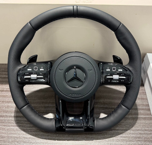 Mercedes amg lenkrad - mercedes, schwarz