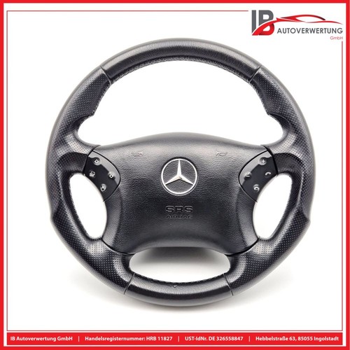 Lenkrad amg schwarz leder - lenkrad,
