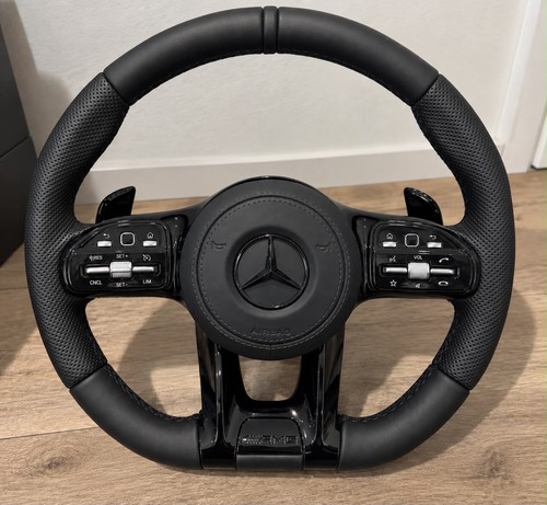 Mercedes amg lenkrad schwarz - amg,