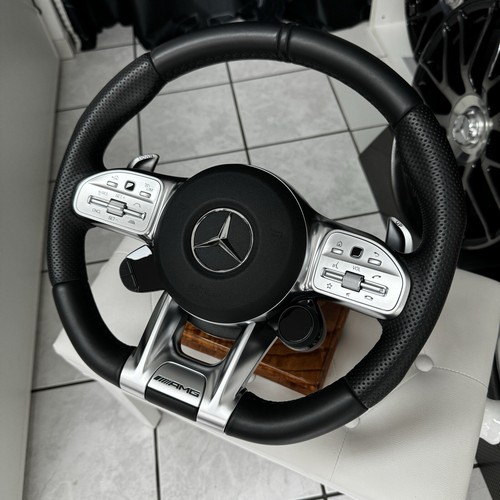 Original amg leder lenkrad - original,