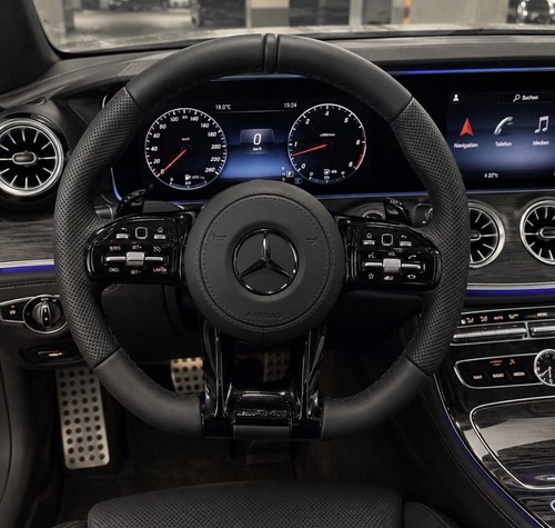 Mercedes amg lenkrad schwarz - mercedes,