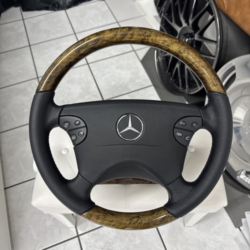 Mercedes benz holz - holz, leder